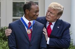 トランプ氏がウッズ氏らゴルフ界首脳と会談－ＰＧＡとサウジ合意視野| TBS CROSS DIG with Bloomberg