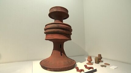 古墳時代の土器を備前焼で再現」森和彦さんの作陶展【岡山高島屋