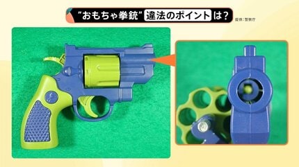 中国製の“違法おもちゃ拳銃”実弾も発射可能、約1万6000丁が流通