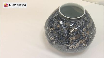人間国宝”の陶芸家 十四代今泉今右衛門展 長崎市の浜屋百貨店で開催