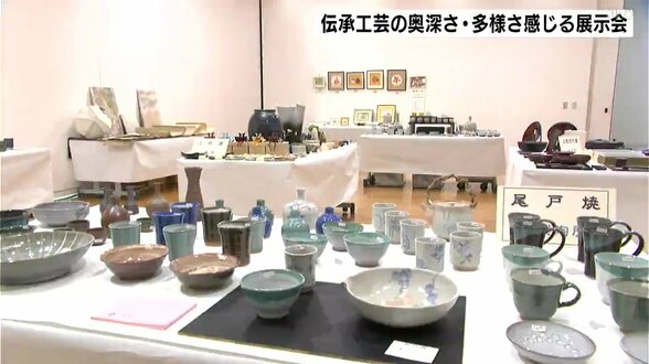 「それぞれ違った特徴、お気に入り見つけて」約300点の力作並ぶ　伝承工芸の奥深さ・多様さ感じる展示会　|　高知のニュース・天気｜KUTV NEWS | KUTVテレビ高知