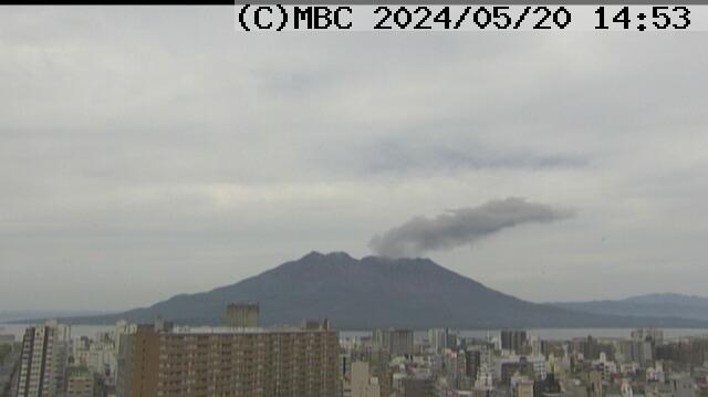 桜島で噴火あいつぐ　噴煙1200メートル　|　鹿児島のニュース｜MBC NEWS｜南日本放送