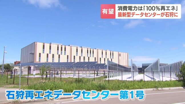 必要なエネルギーを「地産地活」データセンターの電力を太陽光パネルと風力発電で供給 涼しい気候を生かし冷却も効率化 北海道石狩市|TBS NEWS DIG