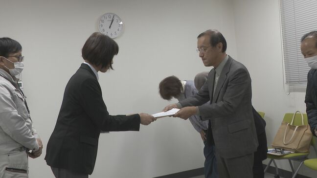 「中間貯蔵施設を受け入れないで」原子力施設に反対する兵庫の会が申し入れ 山口・上関町|TBS NEWS DIG