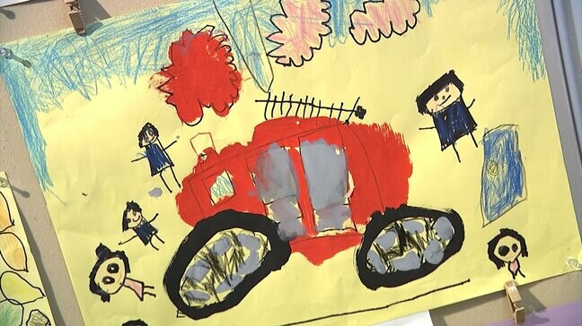 「みてみていっぱいかいたよ！」0歳から5歳の子どもが描いた絵画を250点を展示【岡山】|TBS NEWS DIG