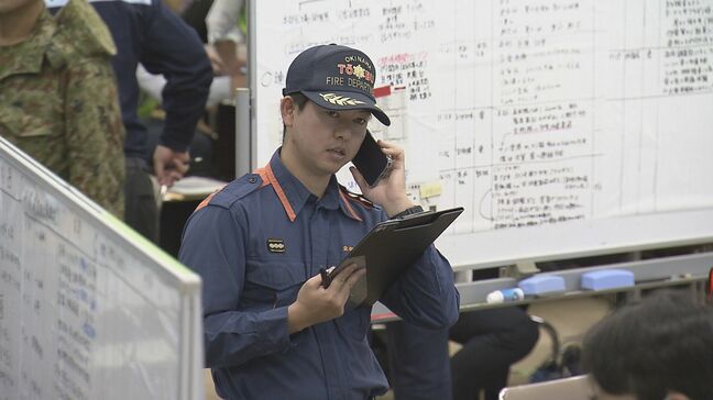 沖縄県と自衛隊が共同で災害対策の図上訓練を実施　大雨災害での初動対応の遅れについて対策を強化|TBS NEWS DIG