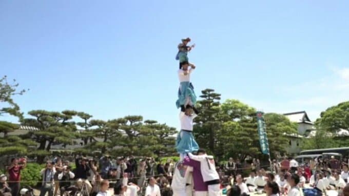 伝統の「継獅子」を披露 愛媛・今治地方|TBS NEWS DIG