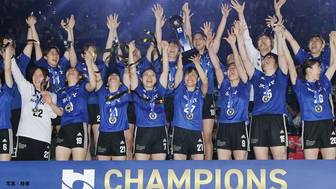 リーグH初代女王はソニー鹿児島！10連覇中の北國銀行下し15年ぶり2度目V【ハンドボール】|TBS NEWS DIG
