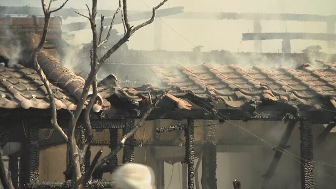 住宅地で火事「家が燃えている」と消防に通報…けがをした人はいないもよう　山口|TBS NEWS DIG