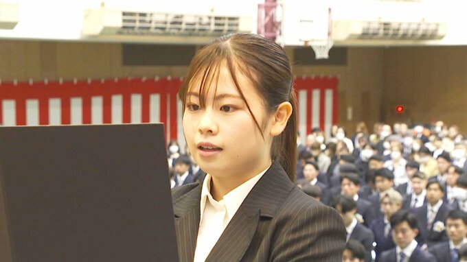 「一日も早く大学生活に慣れ」希望を胸に…　新入生291人の学生生活がスタート！　青森大学で入学式　|　青森のニュース│ATV NEWS│青森テレビ