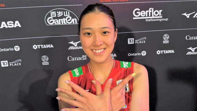 無傷の開幕4連勝 ！ 石川真佑「この4戦すごくいい流れ」佐藤淑乃「攻め続ける姿勢は忘れずに」【ネーションズリーグ】|TBS NEWS DIG