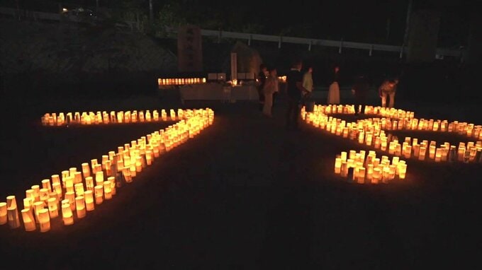 「忘れない。伝え続ける」15人犠牲 1人行方不明の被災地で追悼の灯　西日本豪雨から５年　広島･坂町　|　RCC NEWS | 広島ニュース | RCC中国放送