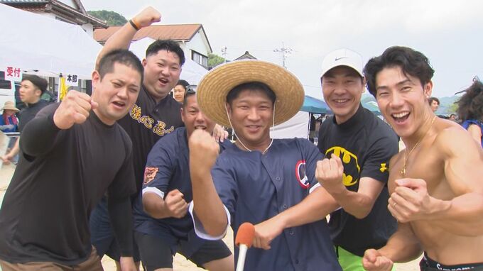 暑い熱い戦い…全日本海上綱引き選手権大会「新しい歴史を作っていただきたい」島根・松江市|TBS NEWS DIG