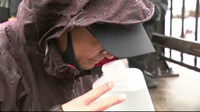 石川・白山市の手取川での油混入で再調査 また油のにおいを確認 県は混入の原因特定を進める|TBS NEWS DIG