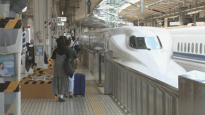 JR各社がお盆期間の利用実績公表　東海道新幹線は1日平均が過去最高に　空の便も国内・国際ともに好調　ハワイ路線や関西方面人気|TBS NEWS DIG