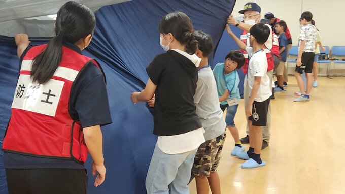 将来の防災リーダーへ 小学生の養成研修会 大分　|　大分のニュース｜OBS NEWS｜大分放送