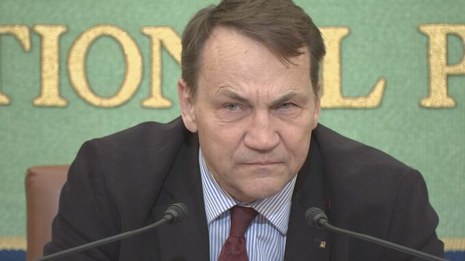 ポーランド外相会見　ウクライナ平和維持活動への自国軍の派遣に消極的　NATO加盟は「支持したい」|TBS NEWS DIG