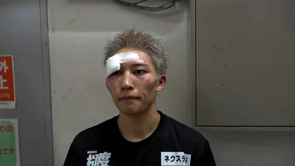 ボクシング荒竹一真選手　プロ4戦目は負傷TKO負け「成長感じられた部分あるが勝利で返せず悔しい」