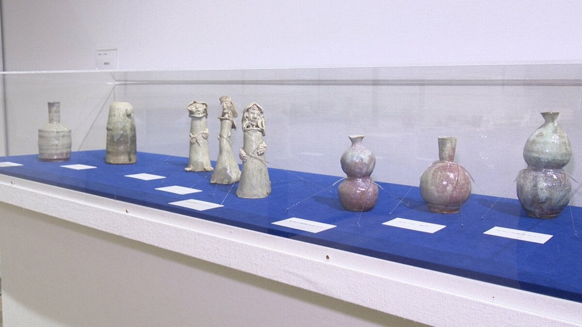 「微妙な違いが窯を開けたとき見えてくる」　陶芸家・三井康生さん作品展　南アルプス市立美術館