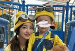 【 板野友美 】　愛娘４歳の「Birthday trip❤❤❤」「ミニオンになってUSJへ」　親子ショットに反響　「世界一可愛いミニオンたち」|TBS NEWS DIG