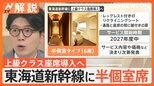 “新幹線のファーストクラス” 東海道新幹線に半個室座席 導入へ、JR東海の狙いとは【Nスタ解説】|TBS NEWS DIG