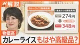 止まらない物価高…カレーライスもはや高級品？ 1食あたりの調理費用274→348円に【Nスタ解説】|TBS NEWS DIG