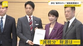 “税”めぐる議論が本格化…「住宅ローン減税」「“年収の壁”引き上げ」など“高市カラー”にじむ減税政策で国民負担どうなる？一方で財源は【news23】|TBS NEWS DIG