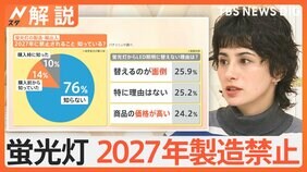 2027年末に蛍光灯「製造禁止」へ　LED照明への交換にも“落とし穴”？【Nスタ解説】|TBS NEWS DIG