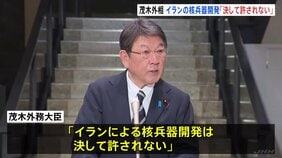 G7外相の電話会合で茂木外務大臣 イランの核兵器開発「決して許されない」 日本政府はイラン･周辺国の邦人退避の準備進める|TBS NEWS DIG