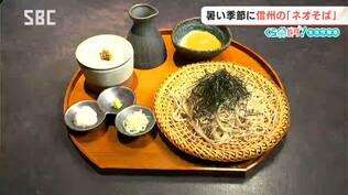 「ネオそば」が密かなブームに!?意外な「組み合わせ」が好評【くらピタ！】進化する信州そば　「レモン＋とろろ」に「イタリアン」に「タイ料理」に「ローストビーフ」も！東京の観光客も要チェックの信州の「ネオそば」とは！　長野　|　SBC NEWS | 長野のニュース | SBC信越放送