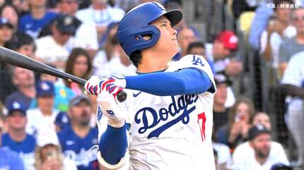 大谷翔平 1試合2本塁打のWS3号！“ゴジラ”超えのPO通算11号 チームを