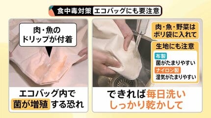 5月の食中毒”に要注意！「食中毒対策は買い物の時から始まっている