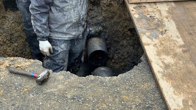 【速報】長崎県佐世保市で水道管破裂 約140世帯断水|TBS NEWS DIG