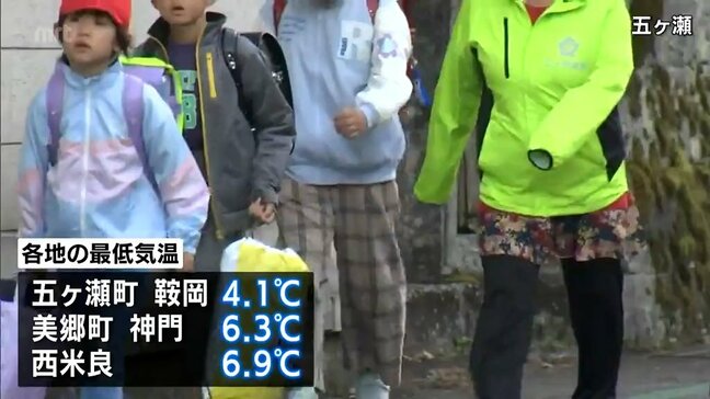 五ヶ瀬町で4.1℃　28日朝の宮崎県内は今季一番の冷え込み|TBS NEWS DIG