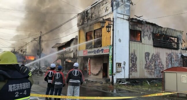 尾花沢市８棟全焼火災　３２００平方メートル以上が焼失と判明（山形）|TBS NEWS DIG