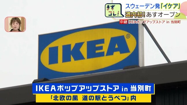 ついに北海道初上陸！「IKEAポップアップストアin当別町」が20日オープンへ　北欧発の家具や雑貨が200点以上　座ってみて！世界で人気の"揺れる”椅子|TBS NEWS DIG