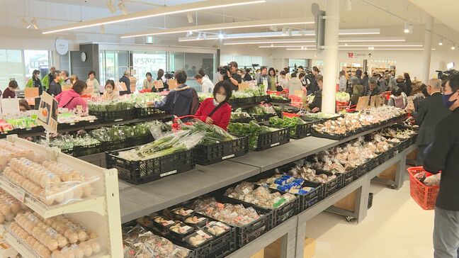 駐車場244台に　道の駅「仁保の郷」大規模改修終えグランドオープン　山口|TBS NEWS DIG