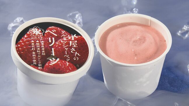 急速冷凍で味わうシャーベットとスムージー「規格外」から「逸品」へ 老舗製氷会社の新たな挑戦|TBS NEWS DIG