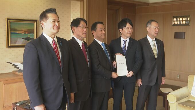 自民党山口県連　山口県の新年度予算・施策で知事に要望「物価高騰・人口減少対策を」|TBS NEWS DIG