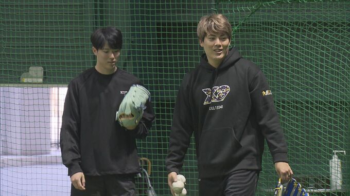 「優勝へ力になれれば」カープ 九里亜蓮･森下暢仁 両投手が自主トレ　今シーズンへ始動　|　RCC NEWS | 広島ニュース | RCC中国放送