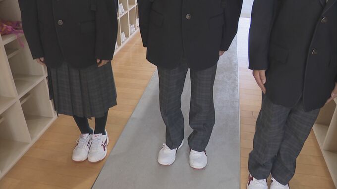 「個性があっていいと思う」岩国市立中学校で多様性に配慮した新しい制服を導入（山口）　|　山口のニュース・天気・防災｜tys NEWS｜ｔｙｓテレビ山口