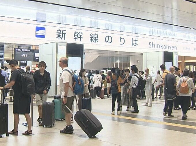 【速報】山陽新幹線が運転再開「広島～小倉間」大雨の影響で４時間半にわたって運転見合わせ　|　RCC NEWS | 広島ニュース | RCC中国放送