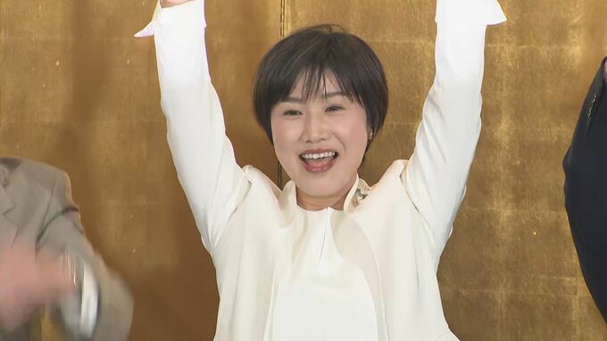 参議院選挙　自民党の新人・出川桃子氏　当選確実|TBS NEWS DIG