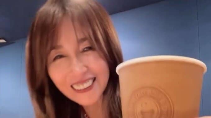 【工藤静香】ちらっと「あの娘」熱唱「静香は出てこない！笑」　レコーディングスタジオでコーヒーにも一言　フォロワーはアルバムに期待大|TBS NEWS DIG