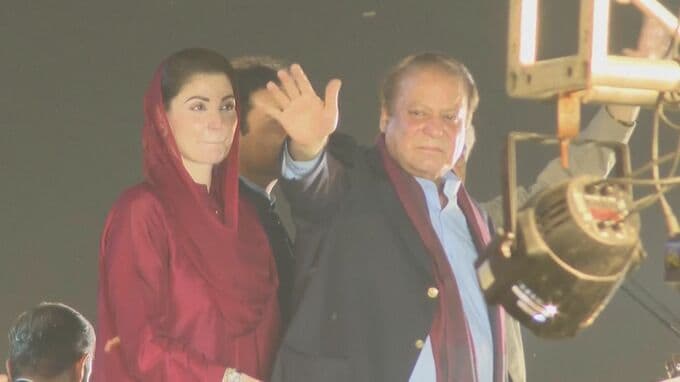 パキスタン ナワズ・シャリフ元首相“亡命”から4年ぶり帰国  首相返り咲き狙う 有罪判決の効力停止も|TBS NEWS DIG