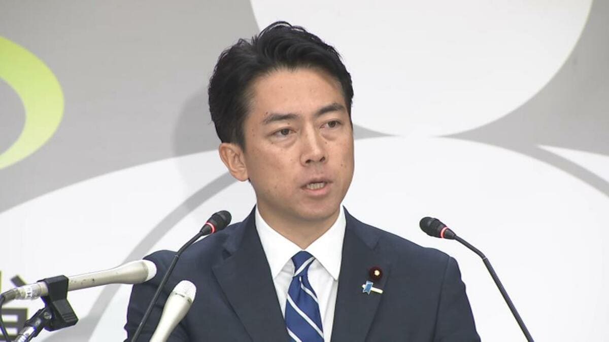 高市新内閣】小泉進次郎防衛大臣が就任会見「南西地域の防衛体制強化