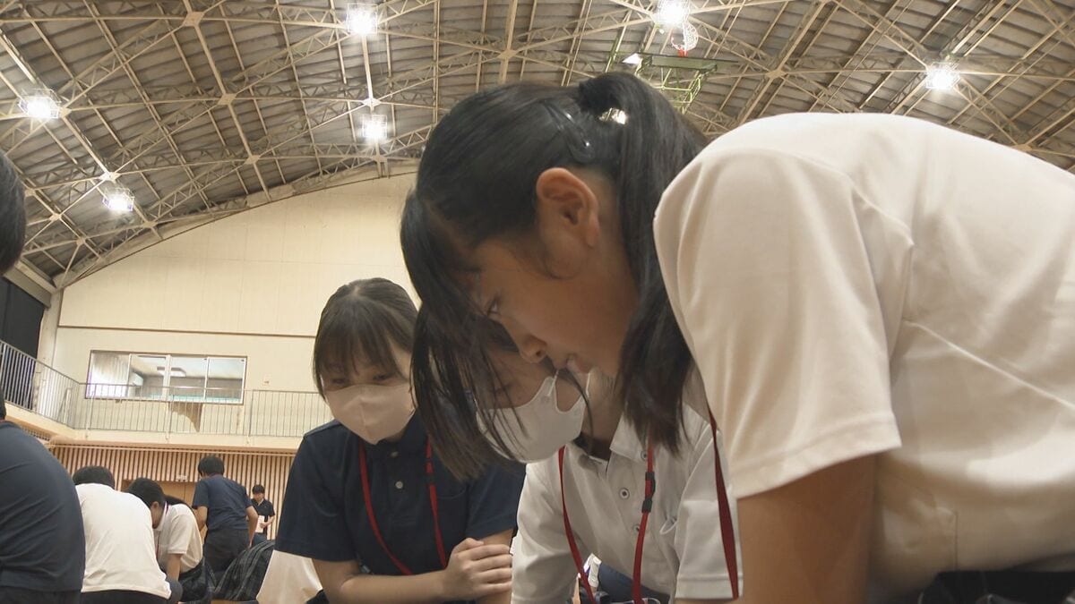 復興庁の出前授業が大分で初開催…中学生150人が東日本大震災の被害や福島の現状を学ぶ
