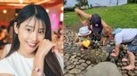 【 岡副麻希 】 御殿場で友人ファミリーと夏を満喫 「だいすきな夏、満喫するよー」 長かった“ワンオペ育児”終了間近の笑顔ショットに反響|TBS NEWS DIG