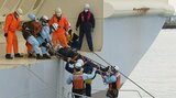 大型船で“急病人”が発生、巡視艇に移せ！海保とフェリー会社が訓練　|　福岡のニュース｜RKB NEWS｜RKB毎日放送