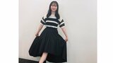【本田望結】 「スカートです。」 指輪とフィッシュテールスカート モノトーン大人コーデにファン反響|TBS NEWS DIG